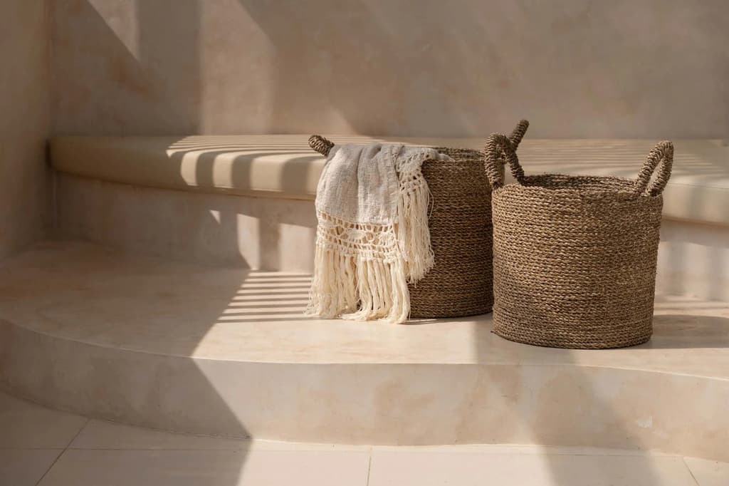 panier tressé en osier